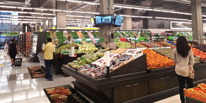 Interior de establecimiento comercial