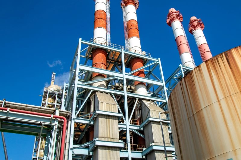 Instalación industrial de refinería